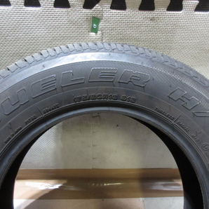 中古タイヤ 175/80R16 ブリヂストン DUELER H/L 684II バリ山 2019年式 4本セットの画像7