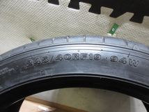 中古タイヤ　245/40R19 ／ 245/40RF19　ダンロップ　SP SPORT MAXX 050 DSST CTT　6分山　2019年式　4本セット_画像8