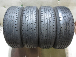 中古タイヤ　195/65R15　ブリヂストン　NEXTRY　8.5分山　2019年式　4本セット