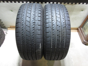 中古タイヤ　285/60R18　ヨコハマ　GEOLANDAR H/T　8分山　2本セット