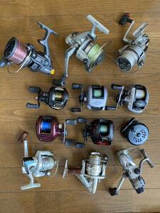 リール Daiwa SHIMANO など 釣り具 12点セット