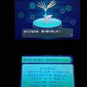 ポケットモンスターＸ中古 いろちがいジラーチ ゼルネアス イベルタル レックウザ ボルケニオン サーナイト ゲンガーの画像2