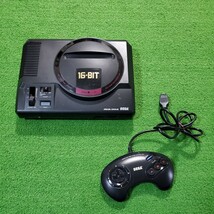 MEGA DRIVE メガドライブ 本体 HAA-2510 コントローラー SJ-3500 コントローラ SEGA セガ ゲーム機器 16-BIT_画像1