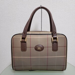 BURBERRY バーバリー ハンドバッグ チェック カーキ 正規品 オシャレ Burberrys ミニボストン型