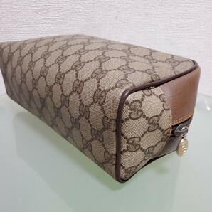 GUCCI グッチ レザー クラッチバッグ セカンドバッグ GG オールドグッチ 正規品 オシャレ 高級 イタリア製の画像6