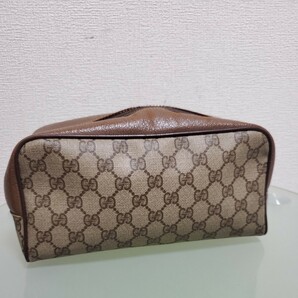 GUCCI グッチ レザー クラッチバッグ セカンドバッグ GG オールドグッチ 正規品 オシャレ 高級 イタリア製の画像4