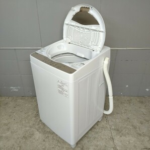 TOSHIBA 東芝 電気洗濯機 AW-5G8 5.0kg 動作確認済み メンテナンス済み 洗濯機 ホワイト 引き取り可能の画像6