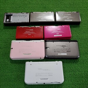 任天堂 new NINTENDO 3DS LL ニューニンテンドー3DS LL 3DS 本体 8台 まとめ売り ピンク レッド ブラック ホワイト ゲーム機器 Nintendoの画像2