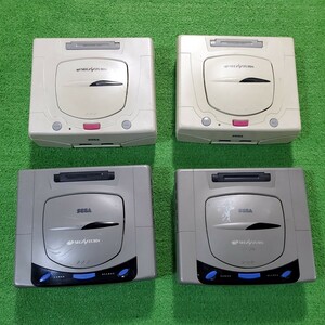 SEGA SATURN セガサターン 本体 4台 HST-3210 HST-3220 まとめ売り ゲーム機器 SEGA セガ