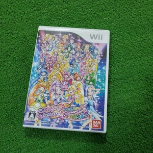 任天堂 Wii ソフト プリキュアオールスターズ ぜんいんしゅうごう☆レッツダンス！ 動作確認済み 人気ソフト 送料230円