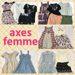 FS－632　【　厳選！＃axes　femme　アクシーズファム　かわいい＊レース＊フリル　おまとめセット　サイズS~L　大量33着】☆大量☆古着☆