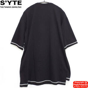 ■S'yte ハーフレイヤード ハンドステッチ ビッグシルエットカットソー◆Tシャツ サイト Yohji Yamamoto ヨウジヤマモト GroundY Y-3 sulvaの画像3