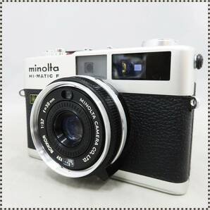 【 ジャンク 】 ミノルタ minolta Hi-MATIC F ROKKOR f/2.7 38mm コンパクトフィルムカメラ MINOLTA HA040508の画像1