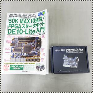 【 未開封 】 Terasil DE10-Lite INTEL MAX10 FPGA EVAL BORD CQ出版社 書籍付き HA041405