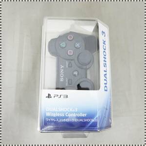 【 未開封 】 PS3 ワイヤレスコントローラ DUALSHOCK3 CECHZC2J ブラック HA041807