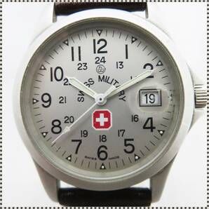 スイスミリタリー クォーツ 腕時計 6-413 稼働品 SWISS MILITARY HA042201の画像2