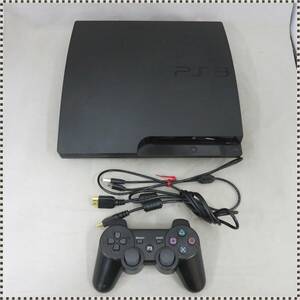  Sony PlayStation 3 body CECH-3000A charcoal * black 160GB operation verification settled PS3 SONY HA042302