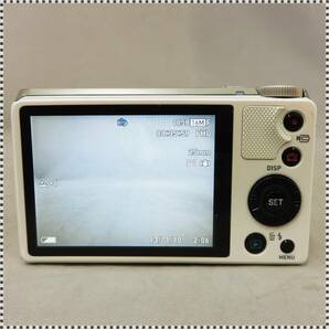 【 訳あり 】 カシオ EXILIM EX-ZR800 ホワイト 充電器/16GBSDカード付 コンデジ CASIO HA042601の画像5