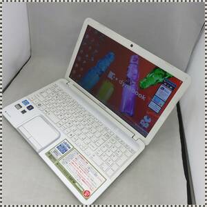 東芝 dynabook T552/58FW リュクスホワイト Core i7-3610QM 2.3GHz RAM16GB HHD750GB ブルーレイ HA042305