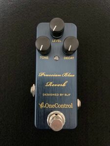 one control Prussian Blue Reverb