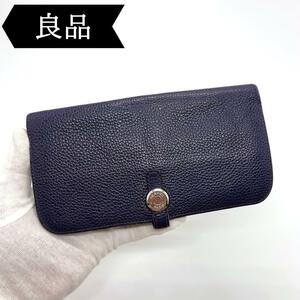 ◇エルメス◇トリヨンクレマンス/ドゴン/ロング/長財布/刻印:□O/ブランド