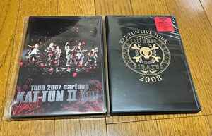 TOUR 2007 cartoon KAT-TUN II You、QUEEN OF PIRATES 2008 DVD 2枚セット