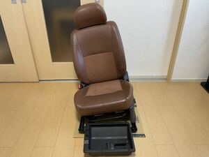 【引取限定】スズキ ジムニー(JB23) 純正シート 助手席 ブラウンレザー シートヒーター