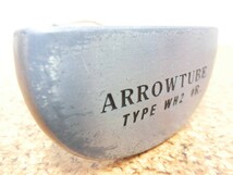 ♪ARROWTUBE アローチューブ TYPE WH2 #R マレット パター 33.5インチ 純正スチールシャフト 中古品♪T0765_画像1