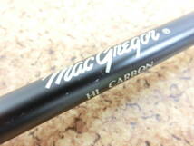 希少♪MacGregor マグレガー M202 LOW TWIST PRECISION MILLED L字パター 34インチ 純正カーボンシャフト 中古品♪T1281_画像8