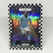 #11 black & white JEREMY DOKU PANINI PRIZM PREMIER LEAGUE_画像1