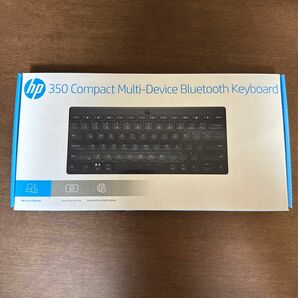 HP ワイヤレスキーボード 無線 薄型 小型 HP 350 BK コンパクトマルチデバイス ブラック 3台接続 Bluetooth