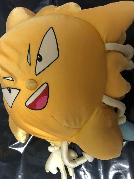 ボボボーボ・ボーボボ ビーズ入りクッション 首領パッチ ジャンプフェスタ