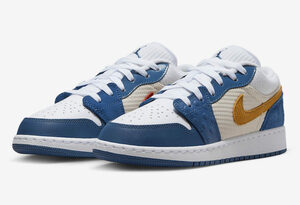 ナイキ エア ジョーダン 1 ロー SE GS 22.5㎝ DR6960-400 NIKE AIR JORDAN 1 LOW SE GS 女性 レディース 子供靴 キッズ 