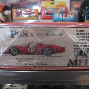 ★ok蔵出し★絶版MFHモデルファクトリーヒロ★1/24スケール P68 1968 Brands Hatch☆Mclaren Hulme Spenceの画像2