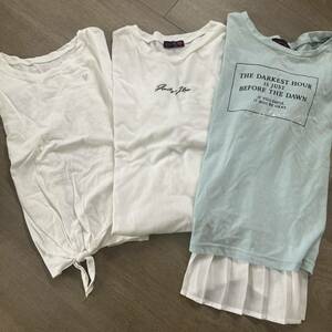 Tシャツ 3枚 ラブトキ H&M 140〜150