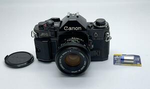 完動品　Canon A-1 New FD 50mm F2 フィルムカメラ