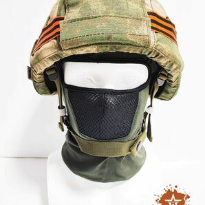 ロシア軍 Ratnik 6B47 ヘルメット MOX迷彩 新品未使用　カバー付き