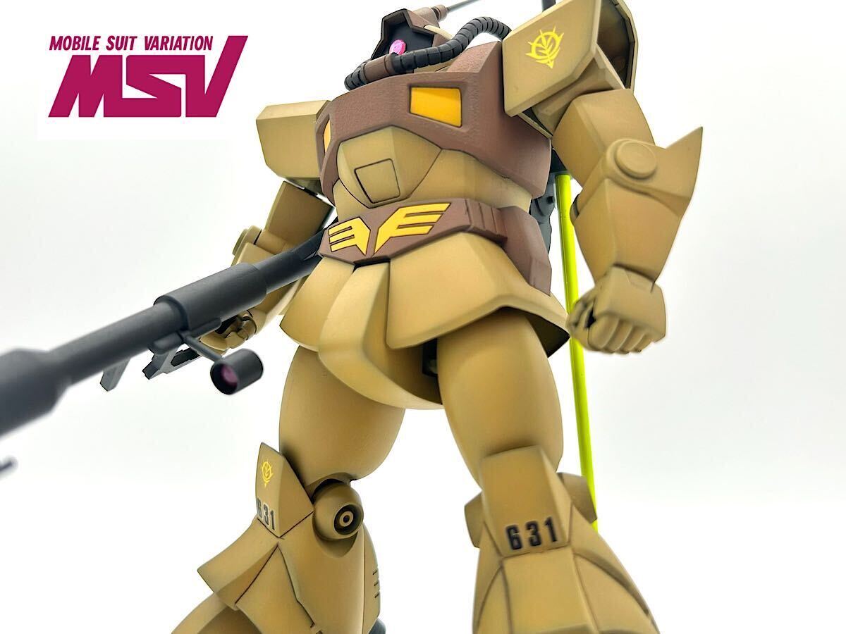 Ancien kit 1/144 combat local type Dom (type test tropical) produit fini peint reconditionné Gunpla Gundam, personnage, Gundam, Produit fini