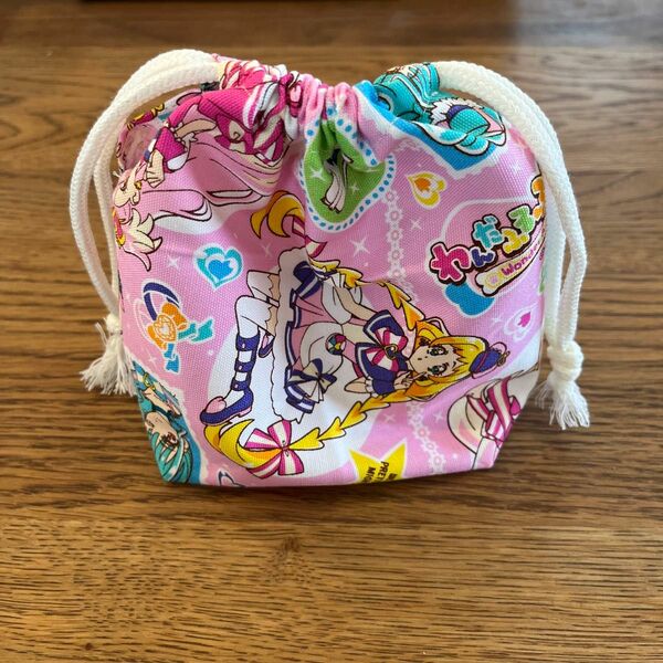 ハンドメイド　わんだふるプリキュア　コップ袋