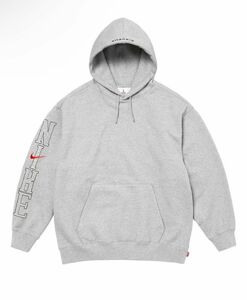 L サイズ Supreme x Nike Hooded Sweatshirt Heather Grey