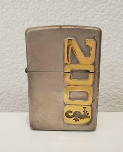 【着火未確認】ZIPPO　タツノオトシゴ　※キズ汚れあり・使用感あり