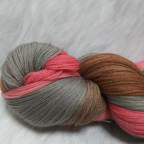 輸入 毛糸 LANA GROSSA ラナグロッサ COOL WOOL LACE ハンドダイド メリノウール100％ 100ｇ×1個 カラー820 ドイツ 海外の画像3