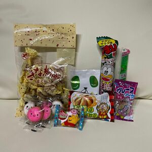 駄菓子　お菓子　詰め合わせ　グミ　スナック菓子　うまい棒　クッキー　ゼリー　ビスケット　きなこ飴