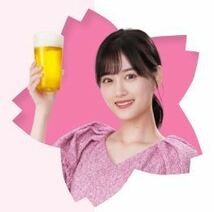 ★新品未開封★乃木坂４６★山下美月さん☆おとな選抜★お家飲みを楽しもう！オリジナル缶ホルダー★クリアアサヒ★ポリエステル・合成ゴム_画像3