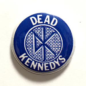 25mm 缶バッジ Dead Kennedys Bedtime for democracy デッドケネディーズ 80's US Hardcore Punk
