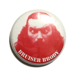 25mm 缶バッジ Bruiser Brody ブルーザーブロディ 全日本プロレス 新日本 WWF