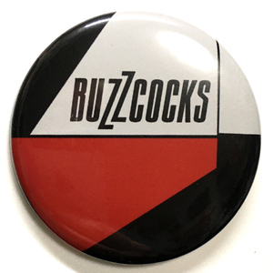 デカ缶バッジ 58mm Buzzcocks バズコックス 70 Uk Punk 幾何学 Modern Mods