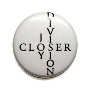 25mm 缶バッジ Joy Division Closer cross Ian Curtis New Order ジョイ・ディヴィジョン