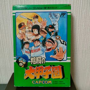 【FC】水島新司の大甲子園 箱説付き ファミコン