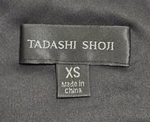 TADASHI SHOJI　タダシショージ　IVORY & BLACK　ロングフォーマルドレス　「XS 」/ ９号程度_画像8